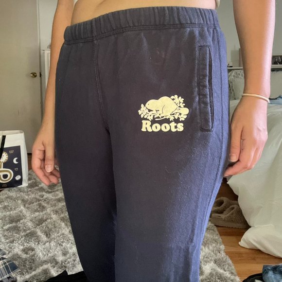 Vintage Roots Sweatpants Navy Blue - Picture 1 of 5